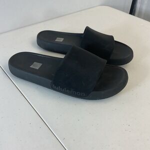 Lululemon Men's Restfeel Slides | Size 11 | Black